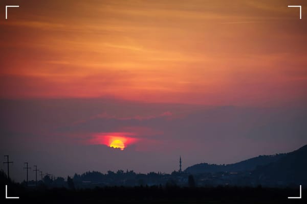 Sunset over the West-Anatolian coast in Turkey | Image credit: www.carian.art | Henkjan Schrijver